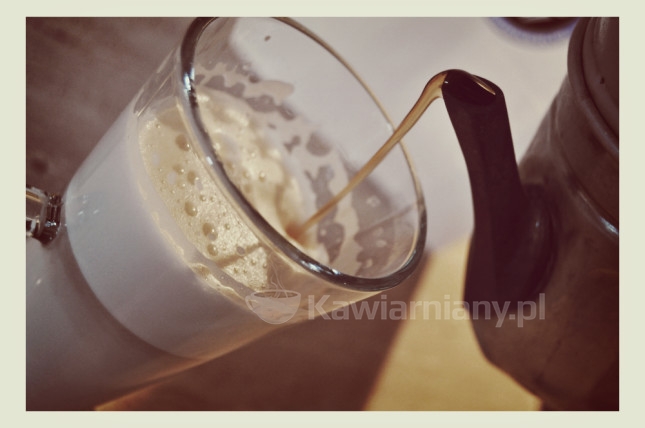 Przepis na kawę latte