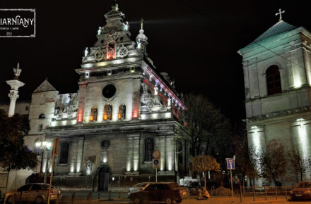 Lwów - kościół św. Andrzeja i klasztor Bernardynów