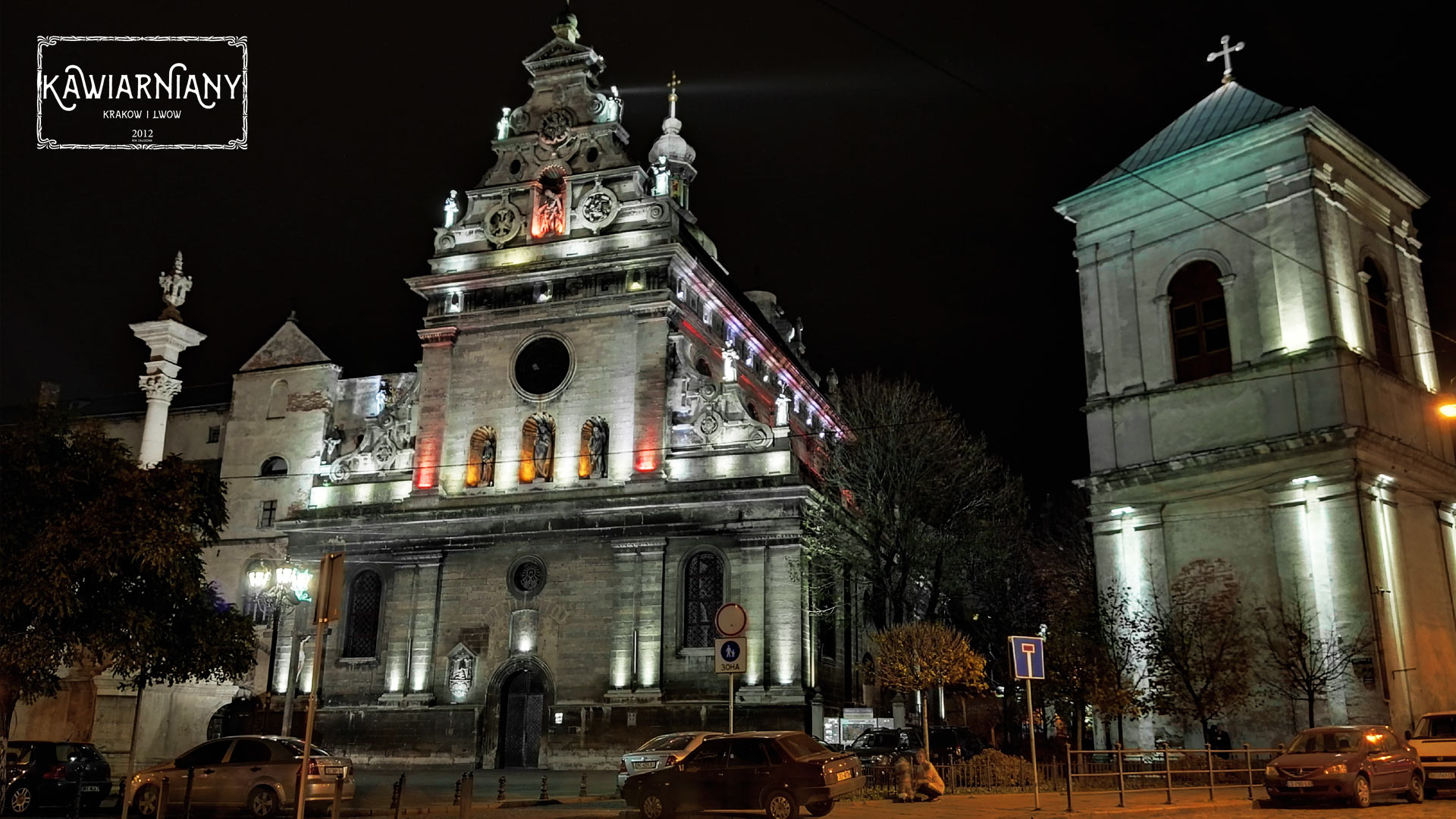 Lwów - kościół św. Andrzeja i klasztor Bernardynów