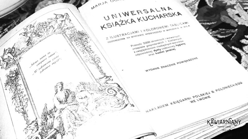 Przedwojenna książka kucharska ze Lwowa