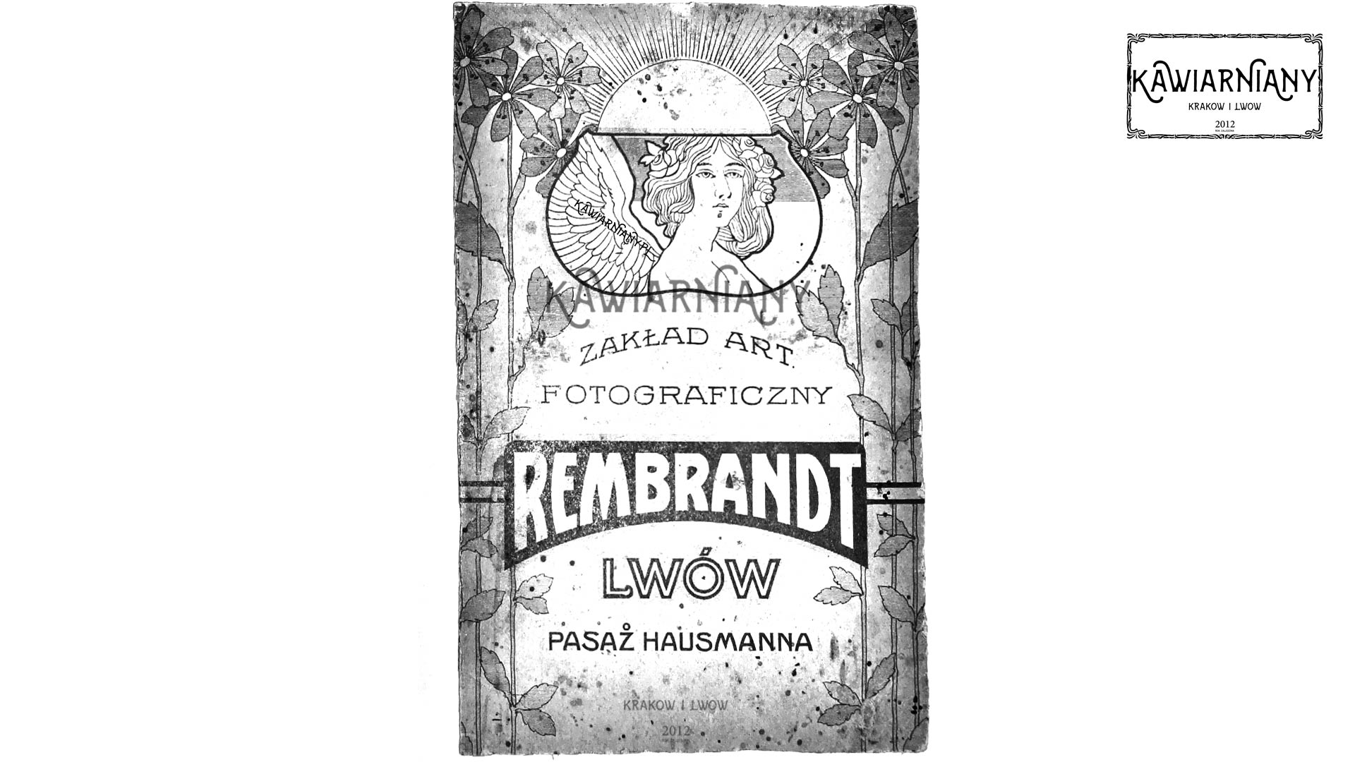 Lwów - studio fotograficzne Rembrandt