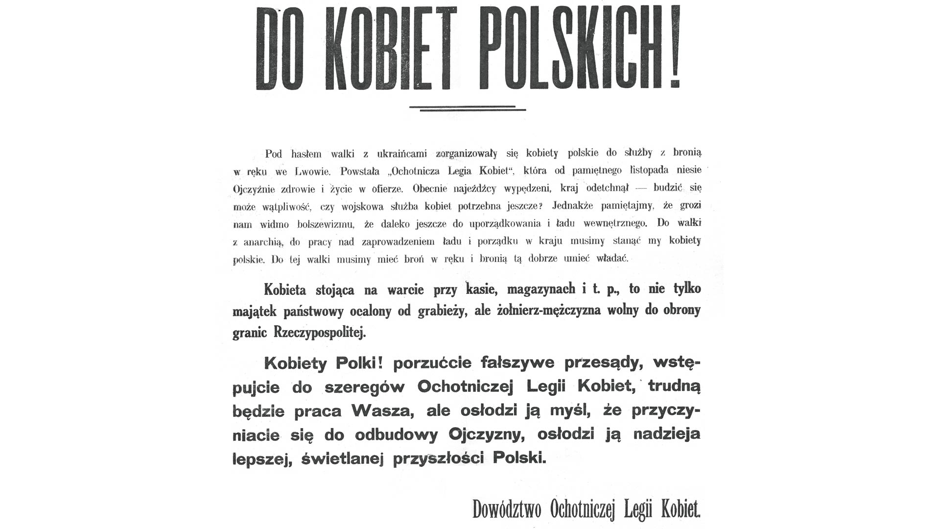 Ochotnicza Legia Kobiet