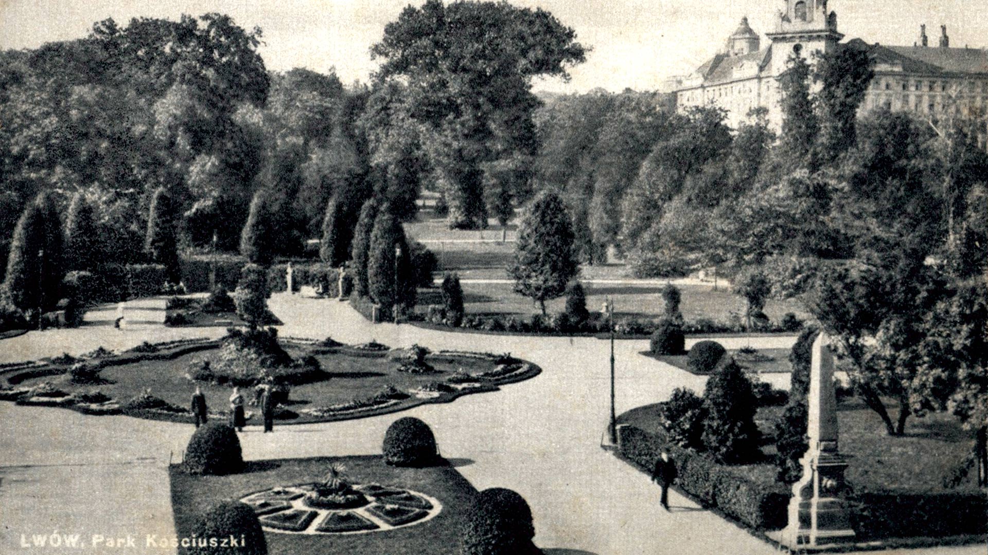 Ogród Jezuicki, Park Kościuszki, Lwów