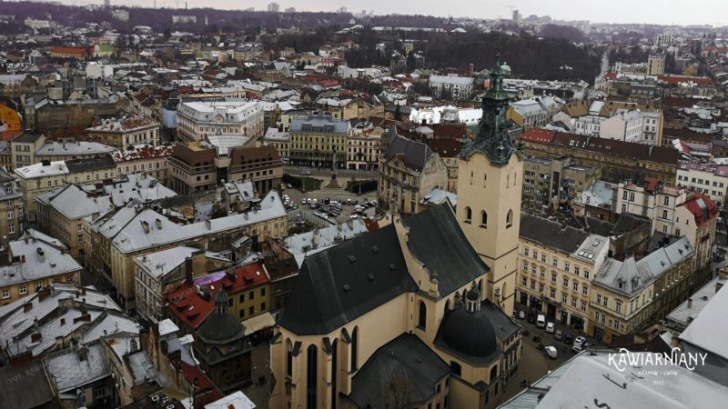 Panorama Lwowa - widok na Lwów