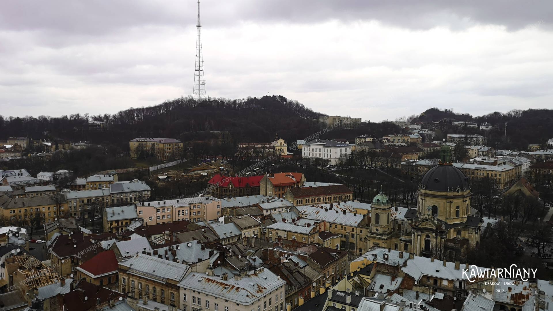 Wycieczka po dachach Lwowa, Kopiec Unii Lubelskiej, Wysoki Zamek Lwów