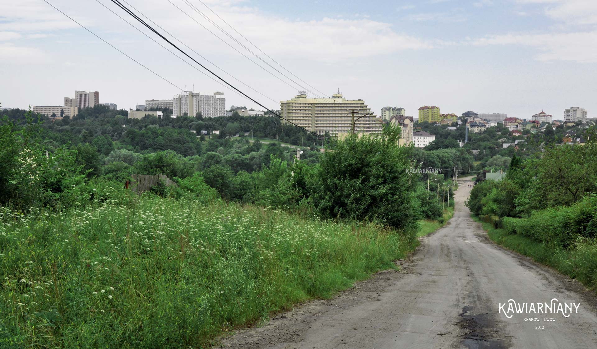 Panorama Truskawca z "drogi" na Pomiarki