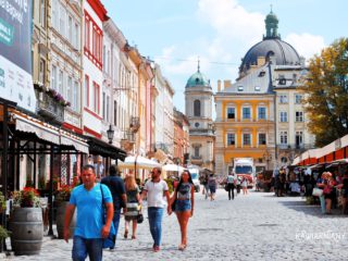 Rynek we Lwowie