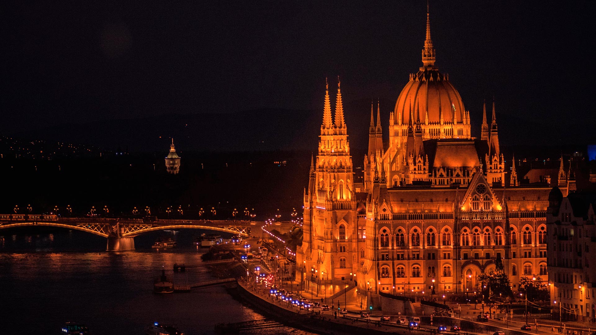 Budapeszt nocą zdjęcia