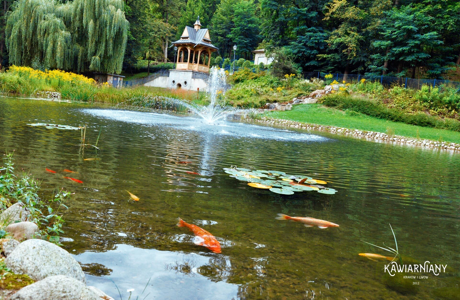 park dolny w szczawnicy